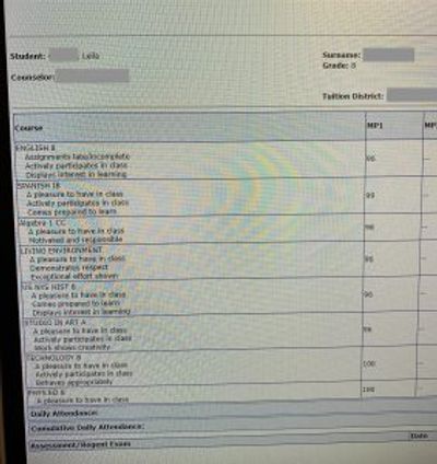 Leila student spotlight