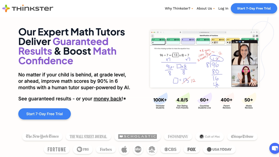 Thinkster Website