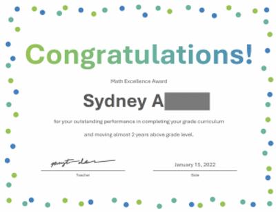 Sydney student spotlight