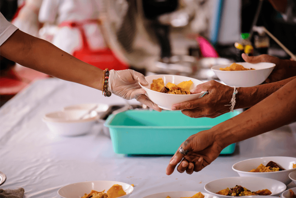 soup kitchen volunteer