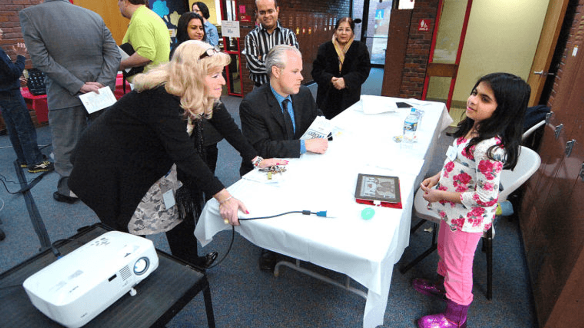 Suhani at Wilton Tech Expo