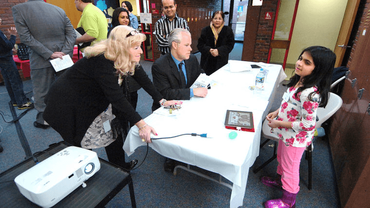 Suhani at Wilton Tech Expo