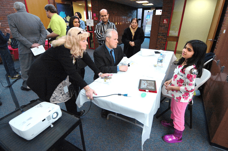 Suhani at Wilton Tech Expo
