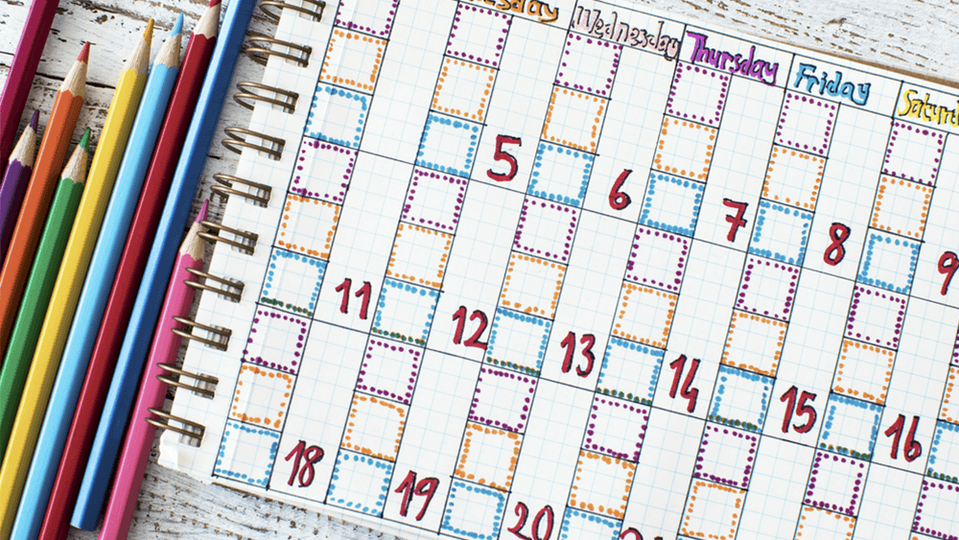 agenda schedule