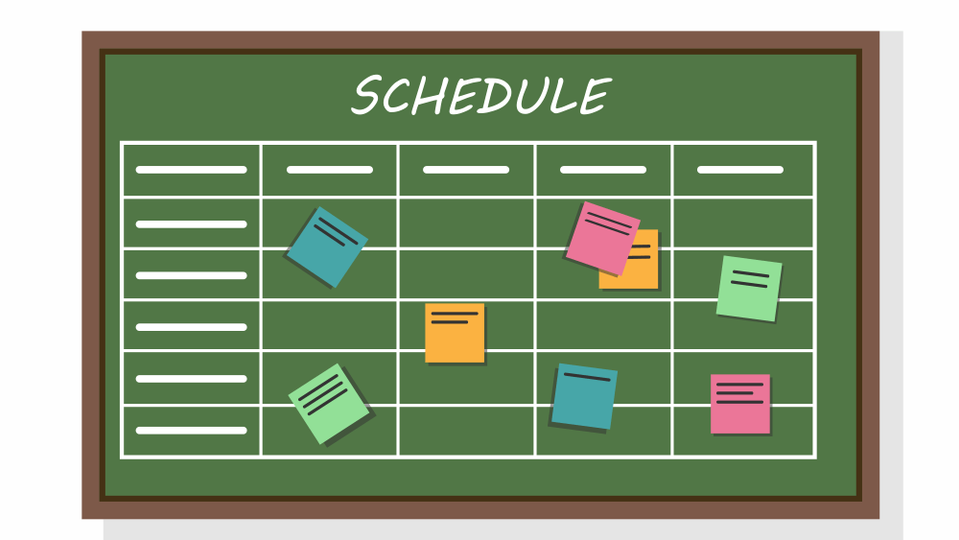 student schedule