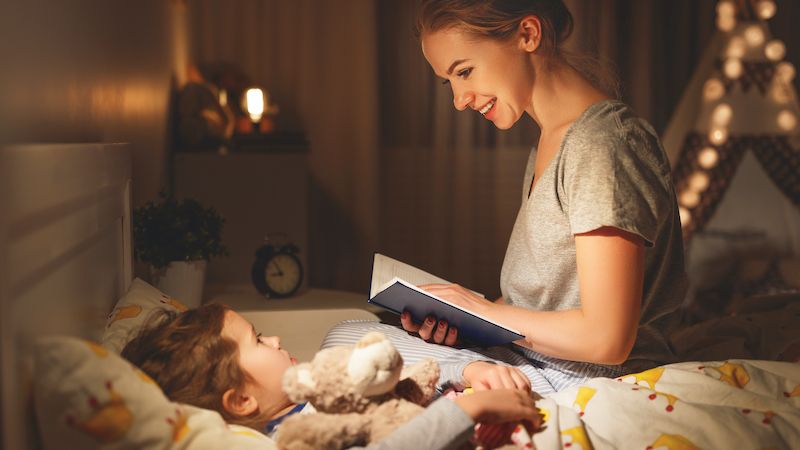 Reading to Children Before Sleep | Thinkster Math