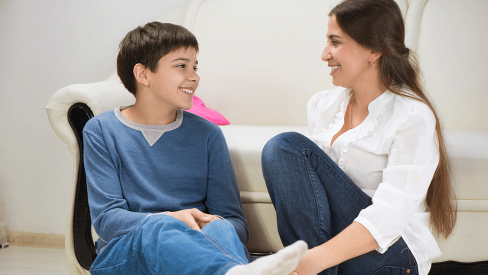 talking child