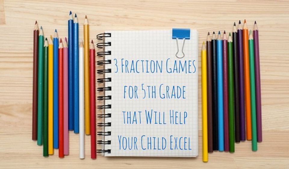 Fraction games for 5th grade