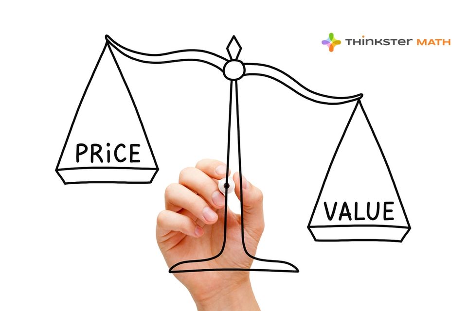 thinkster math cost value