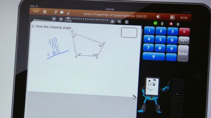 Math app offers human touch, helps students get ahead