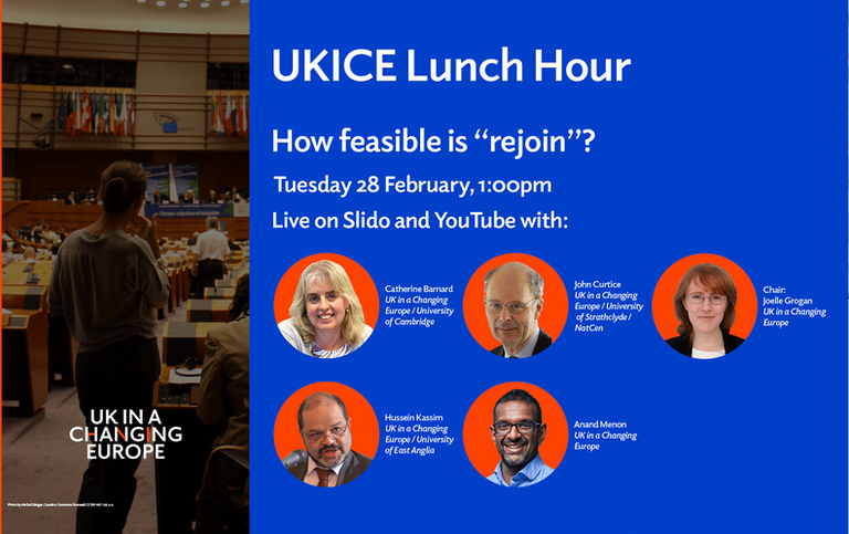 UKICE Lunch Hour: How feasible is "rejoin"?