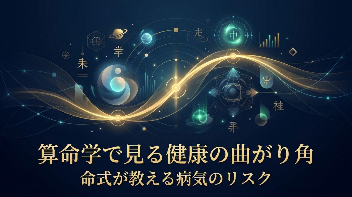 算命学で見る健康の曲がり角｜命式が教える病気のリスク