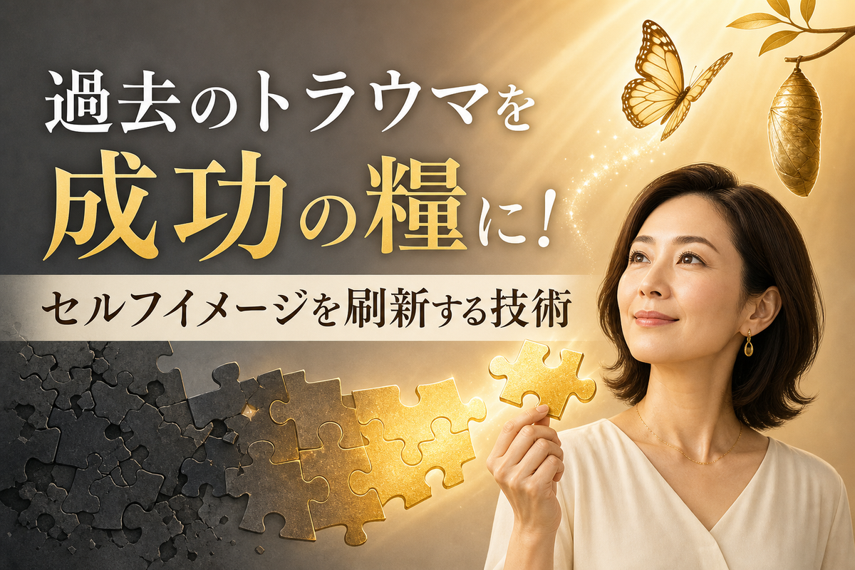 過去のトラウマを成功の糧に！セルフイメージを刷新する技術