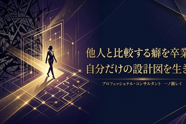 他人と比較する癖を卒業し自分だけの設計図を生きる
