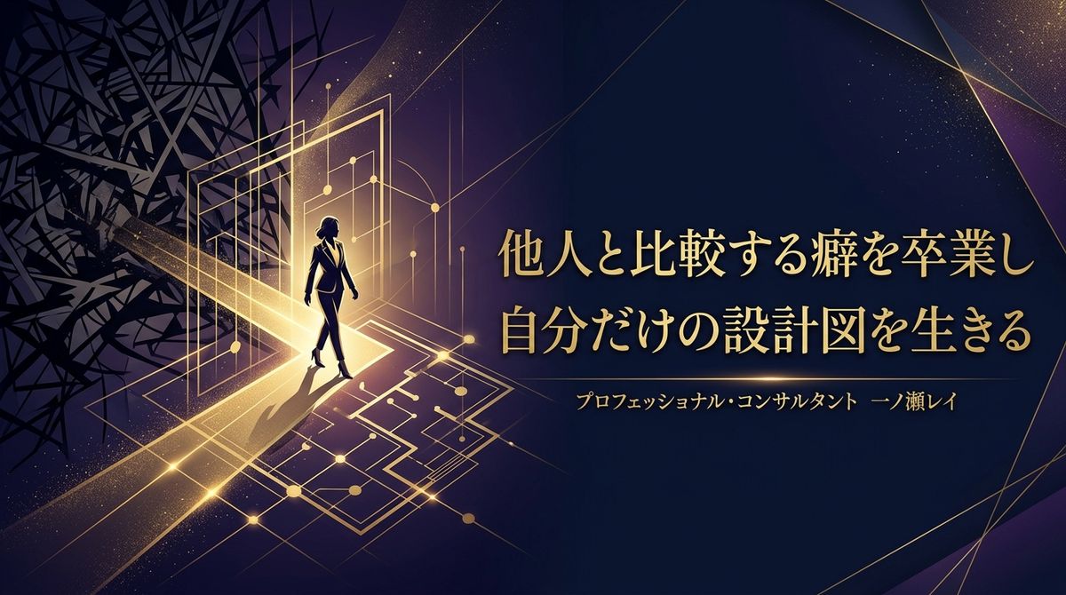 他人と比較する癖を卒業し自分だけの設計図を生きる
