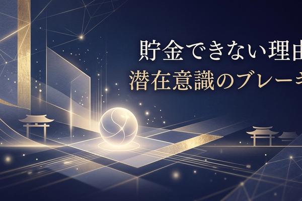貯金できない理由｜潜在意識のブレーキ