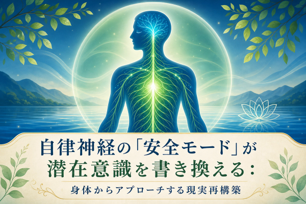 自律神経の「安全モード」が潜在意識を書き換える：身体からアプローチする現実再構築