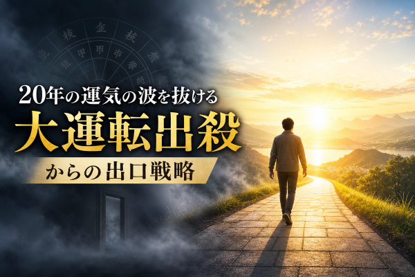 20年間の魔法を一生の宝に｜大運天中殺の出口戦略