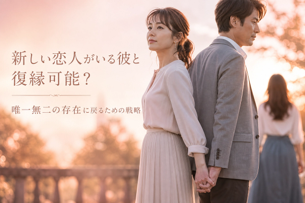 新しい恋人がいる彼と復縁可能？唯一無二の存在に戻るための戦略