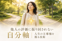 他人の評価に振り回されない自分軸｜人生の主導権を握る技術