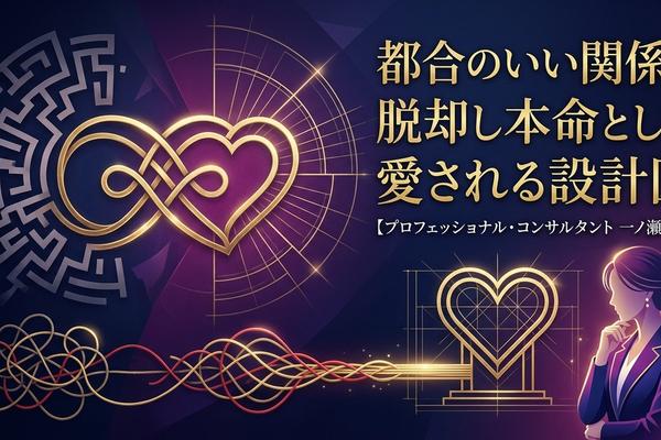都合のいい関係から脱却し本命として愛される設計図