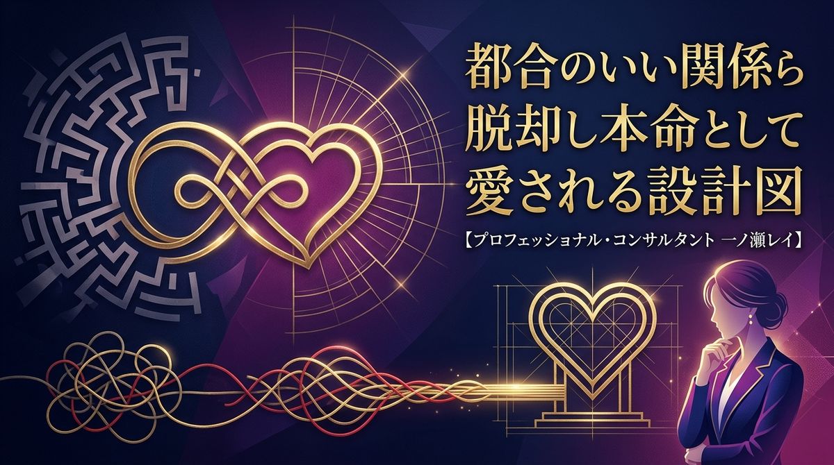 都合のいい関係から脱却し本命として愛される設計図