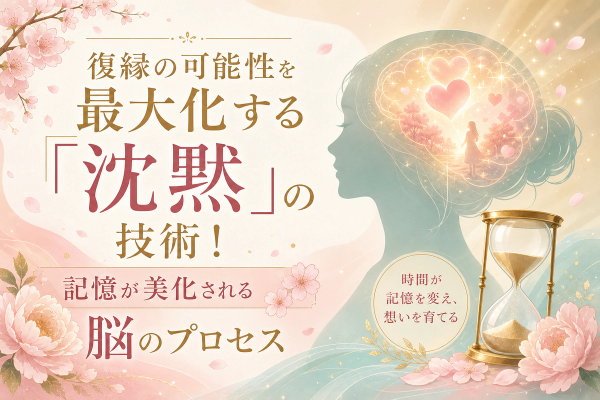復縁の可能性を最大化する「沈黙」の技術：相手の脳内で記憶が美化されるまでのプロセス