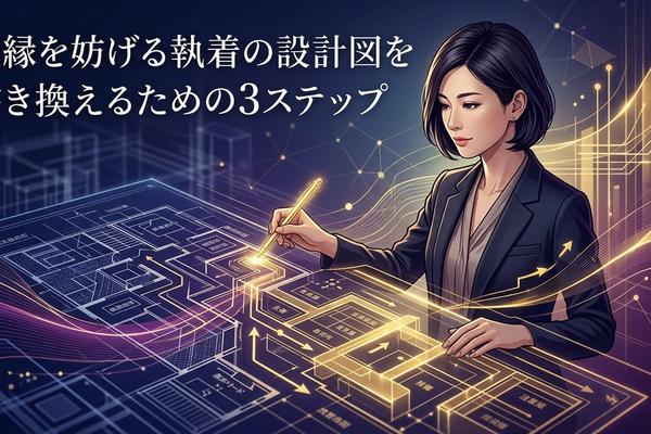 復縁を妨げる執着の設計図を書き換えるための3ステップ