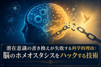 潜在意識の書き換えが失敗する科学的理由：脳のホメオスタシスをハックする技術
