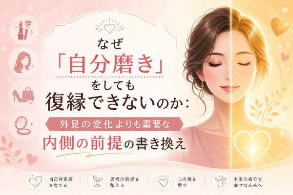 なぜ「自分磨き」をしても復縁できないのか：外見の変化よりも重要な内側の前提の書き換え
