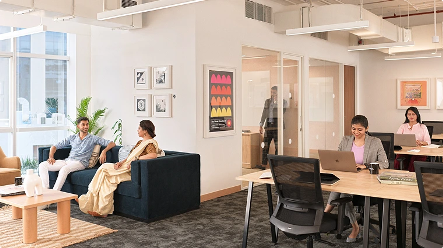 Fully-equipped, ready-to-move-in or customisable private offices