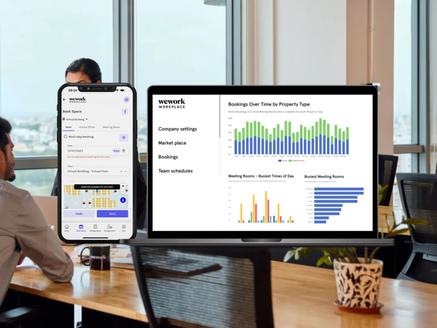 hybrid workplace technology | WeWork