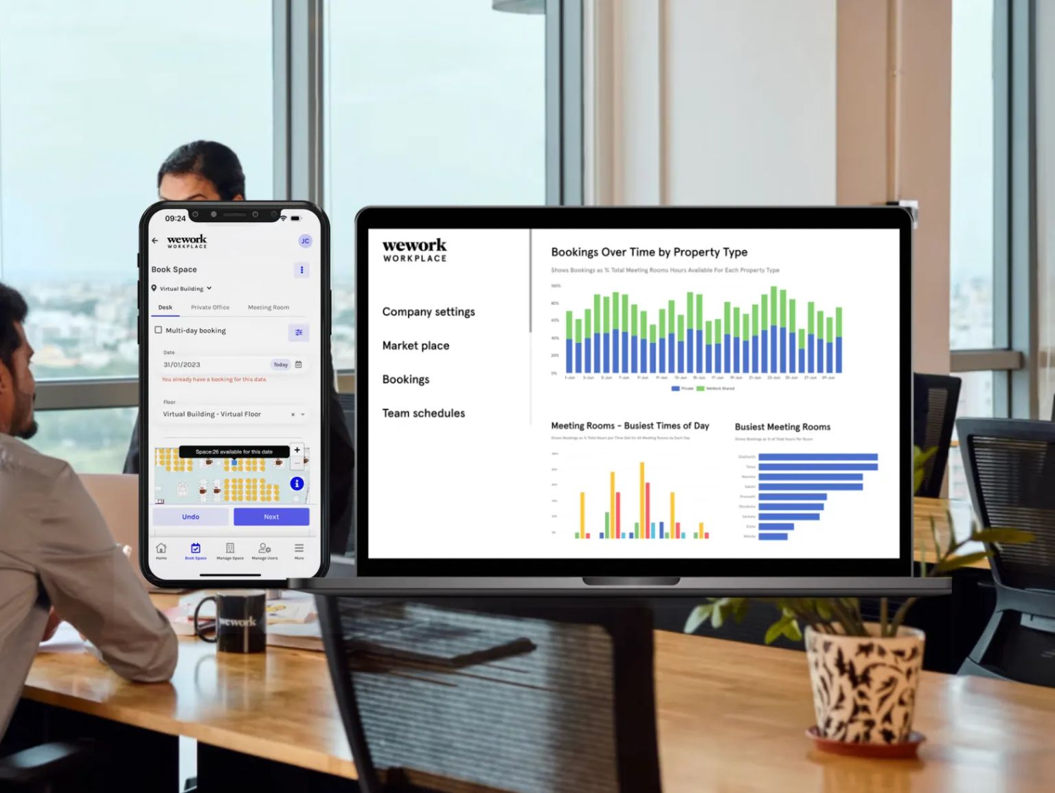 hybrid workplace technology | WeWork