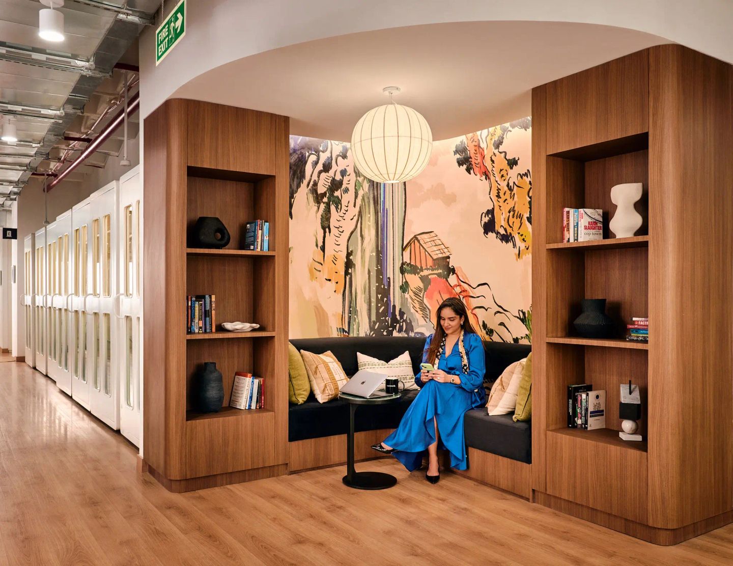 corporate office interior design by Rivet | Wework