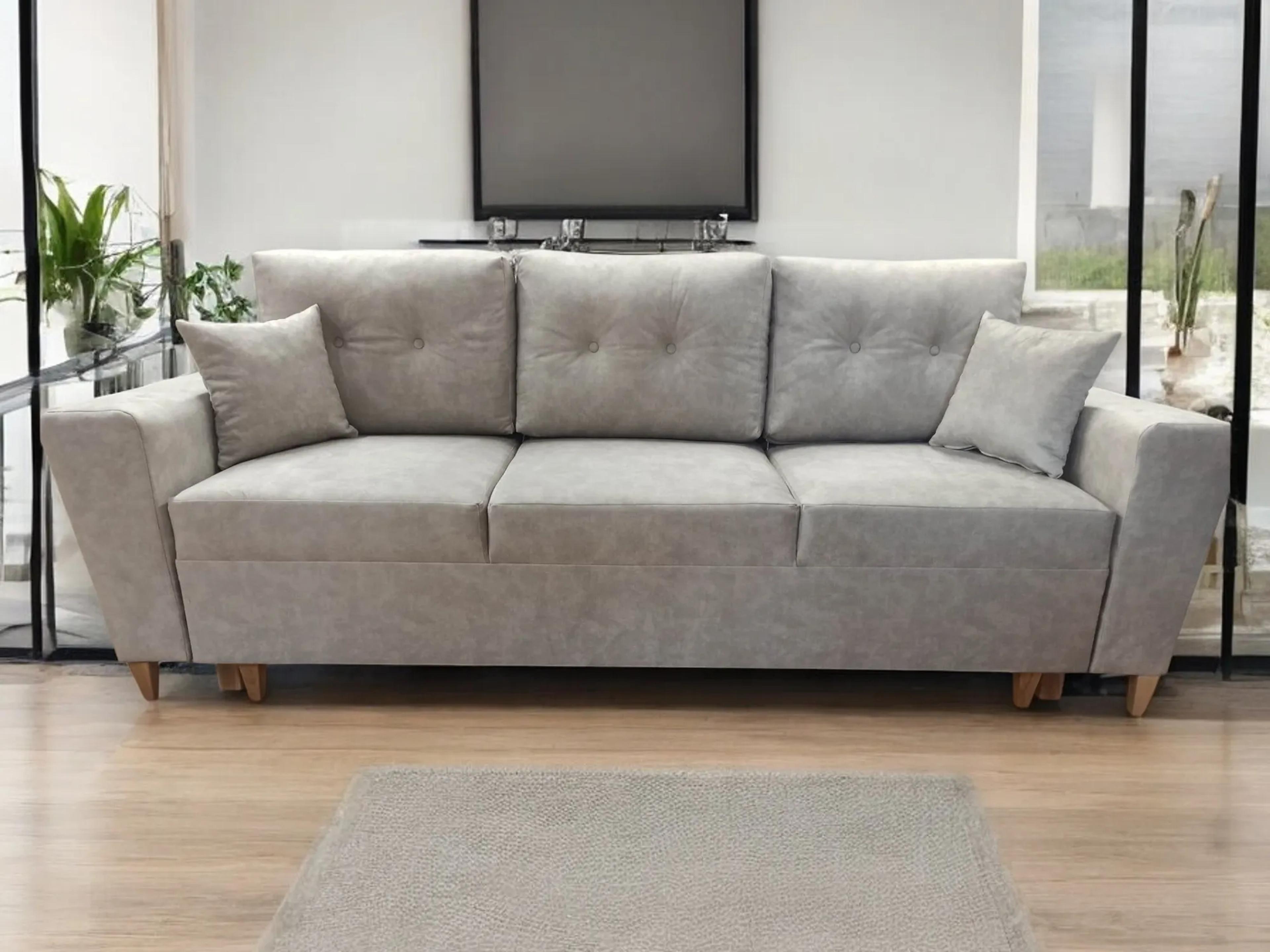Elio bäddsoffa i ett vardagsrum