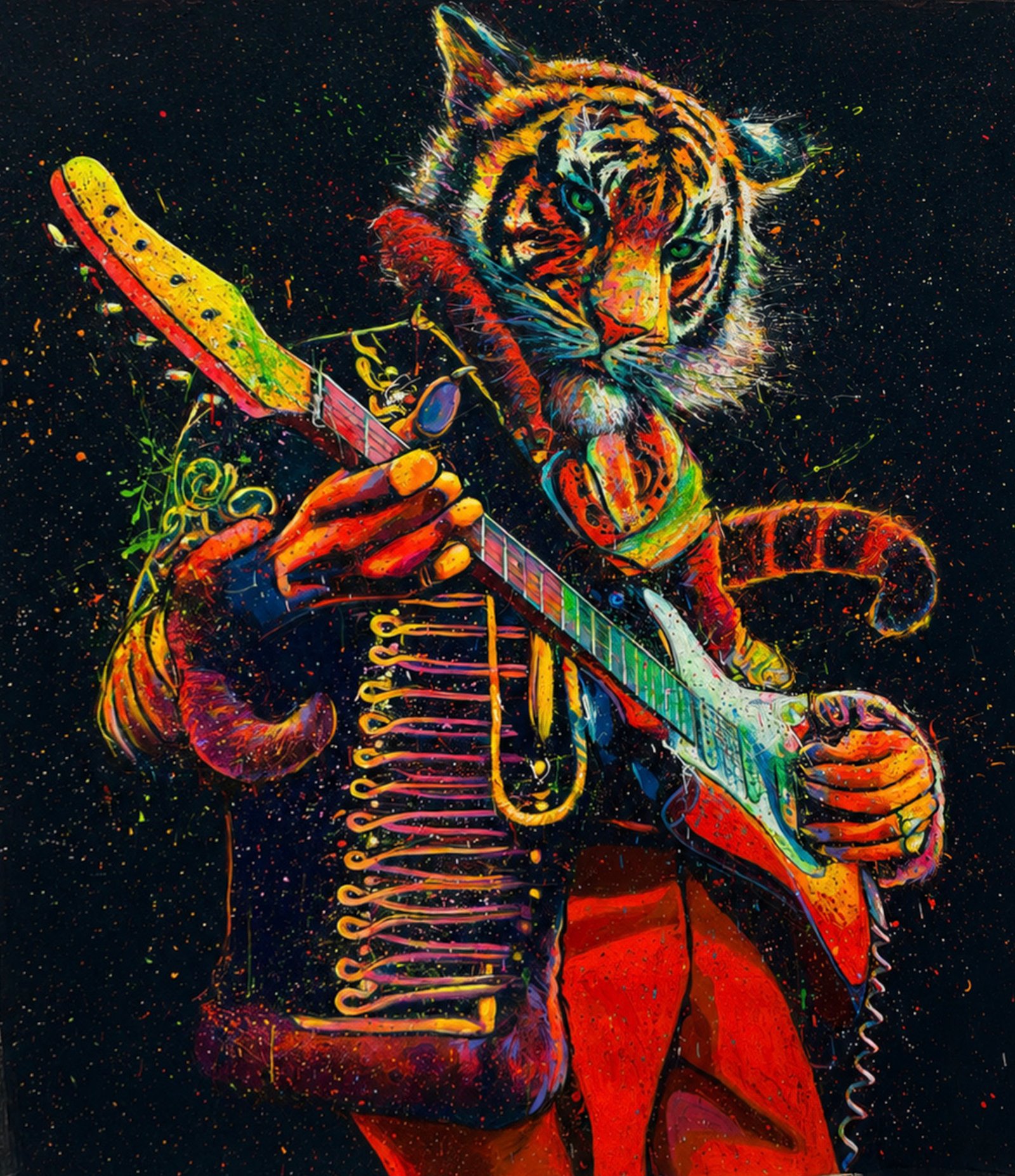 Tiger Hendrix — featured painting