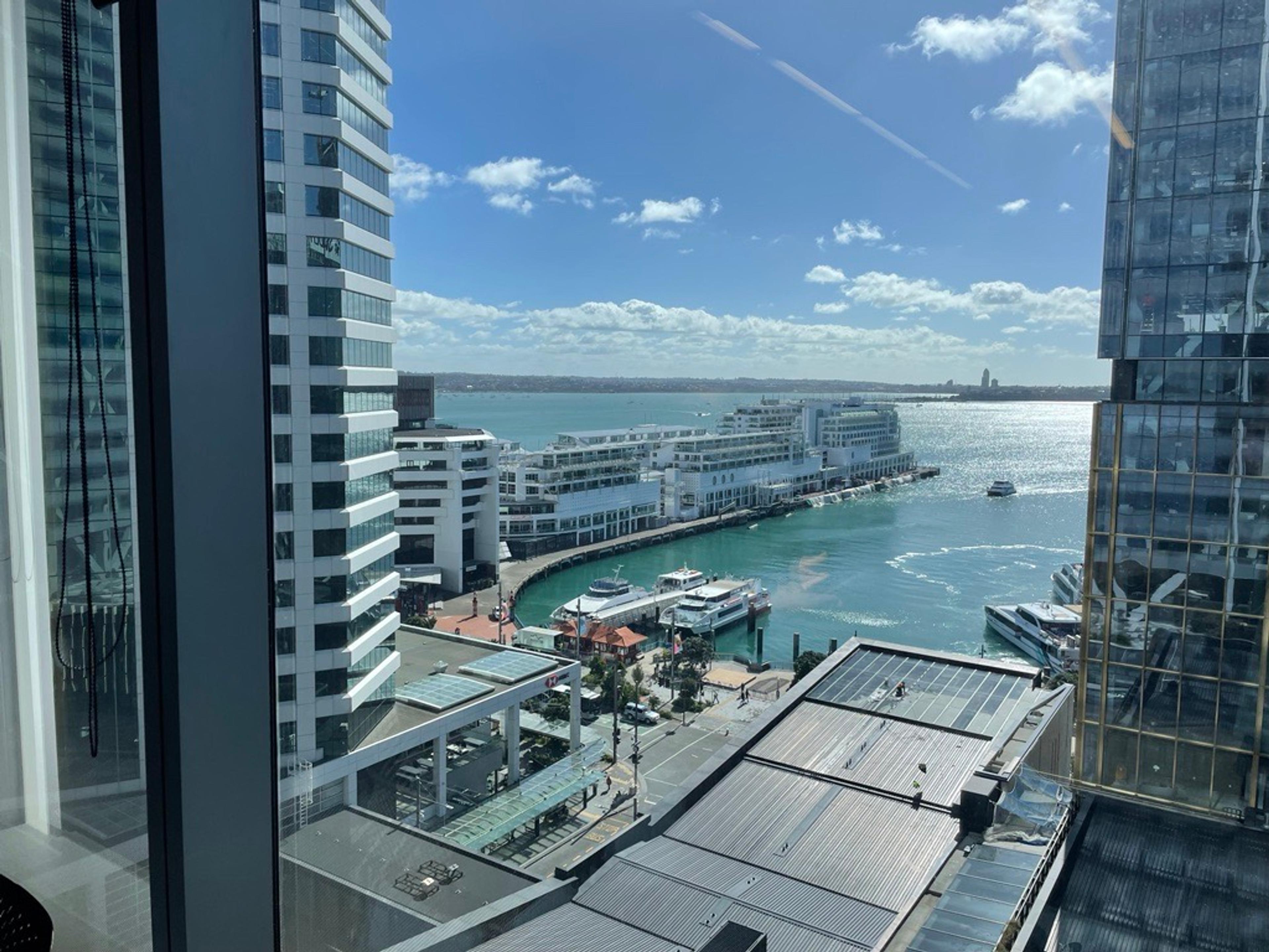 View of Auckland from the Orbica Geosaptial Platform Launch event