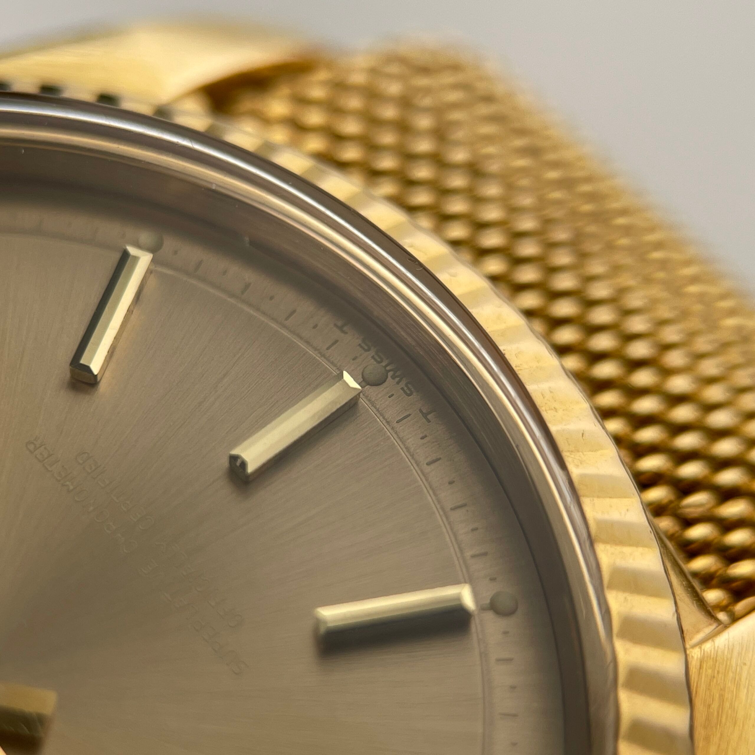 Rolex Day-Date 1803 Taupe Ghost with Mesh Bracelet, photo 9 of 17