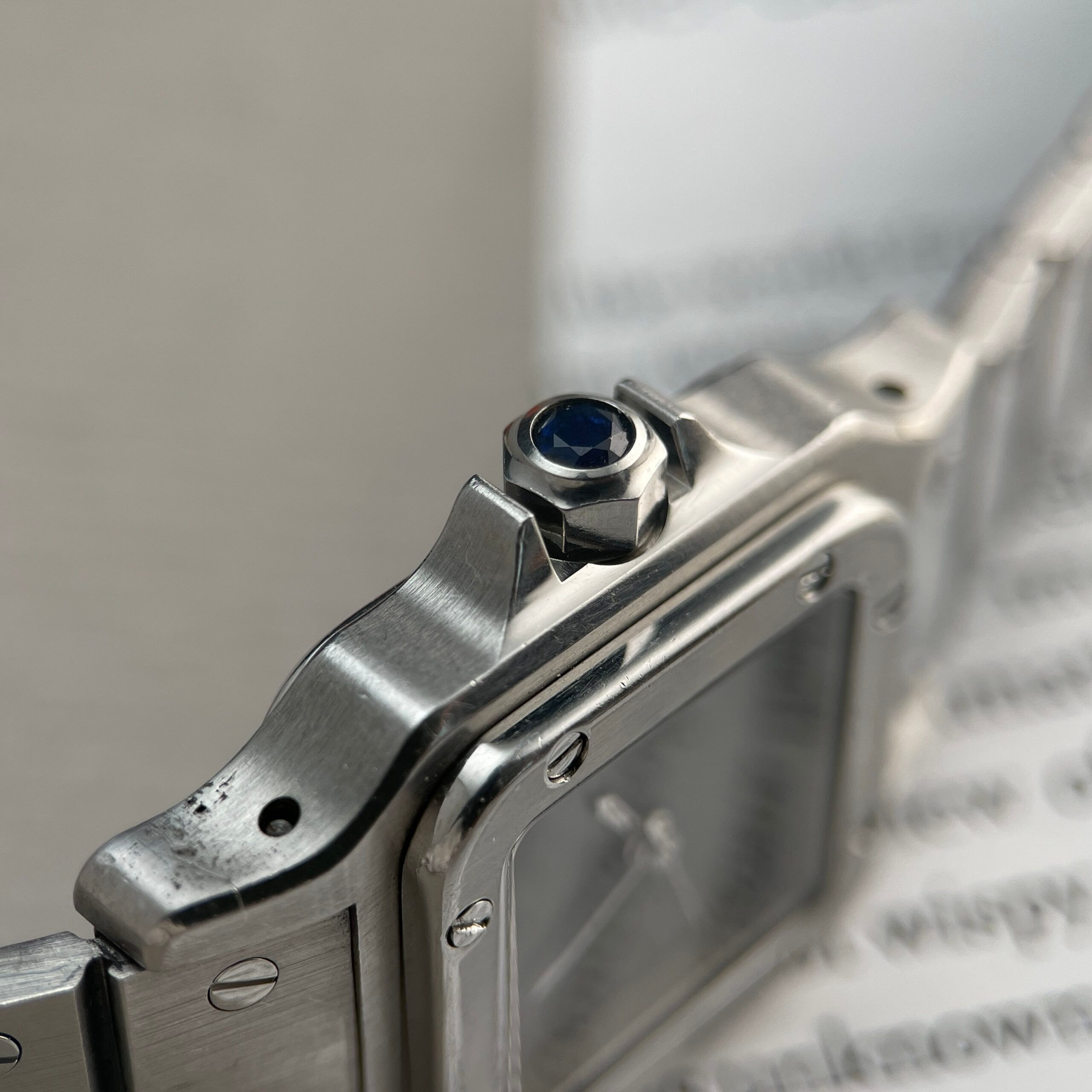 Cartier Santos Grey ‘Slate’ Dial, photo 13 of 14