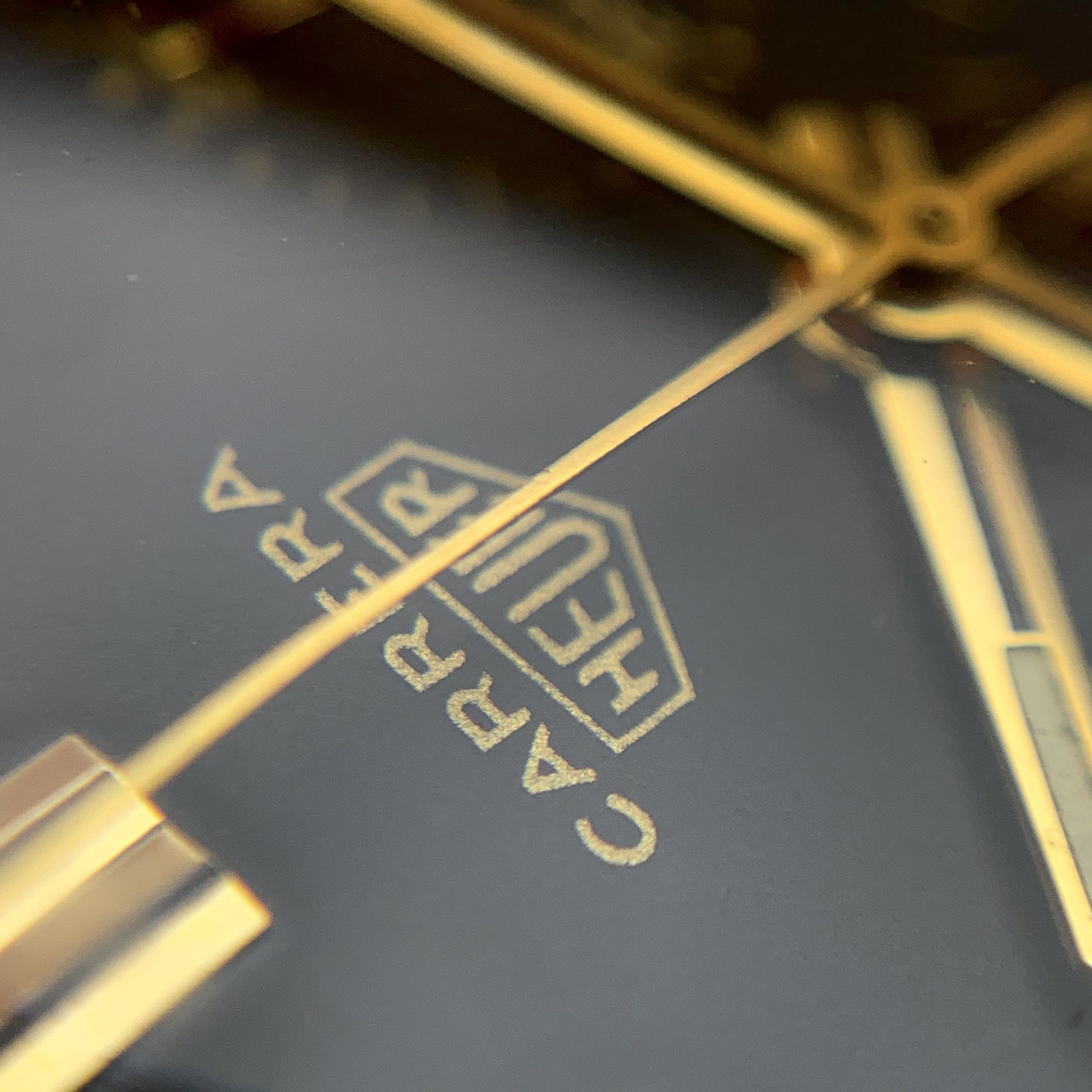 Heuer Carrera 2448n Valjoux 72 Matte Black /, photo 4 of 13