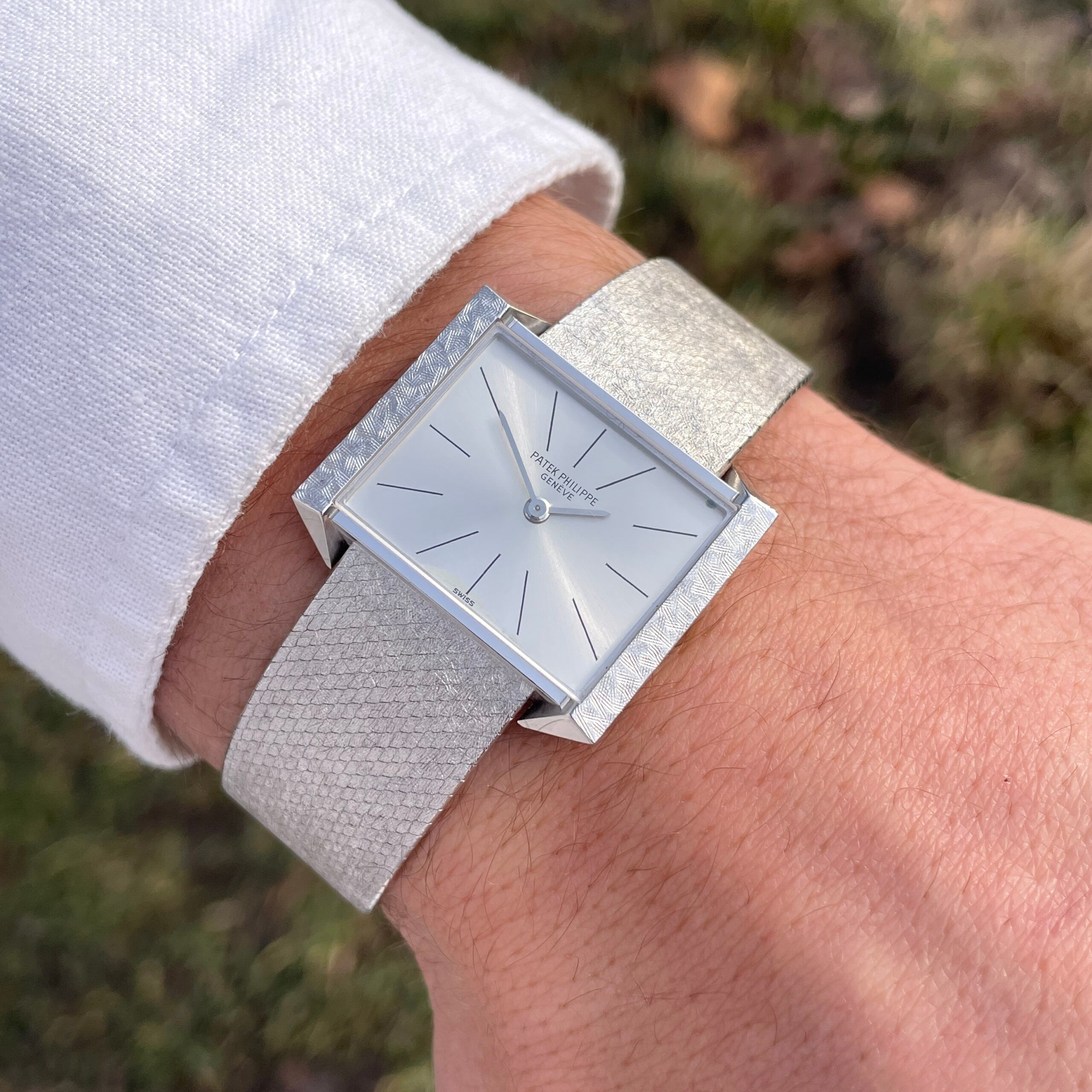 Patek Philippe 1968 White Gold Dress Watch, photo 3 of 16