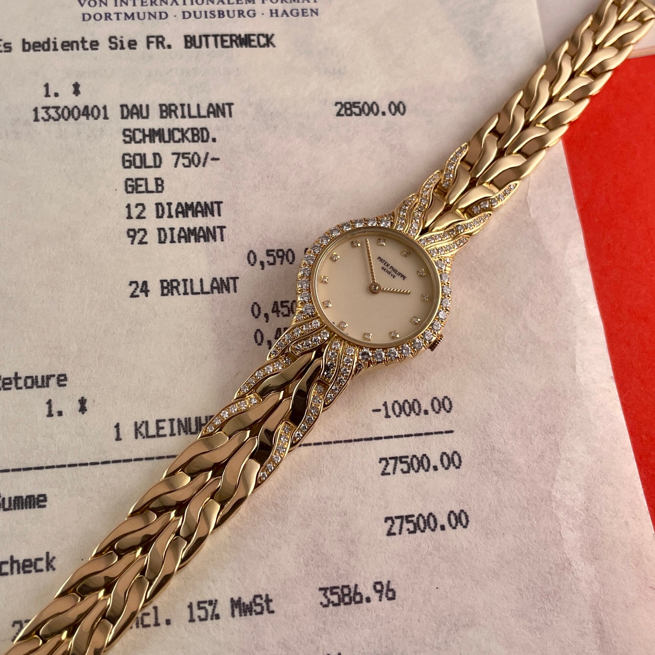 Patek Philippe La Flamme 4816/3 Factory Diamonds Cocktail Watch, photo 9 of 16