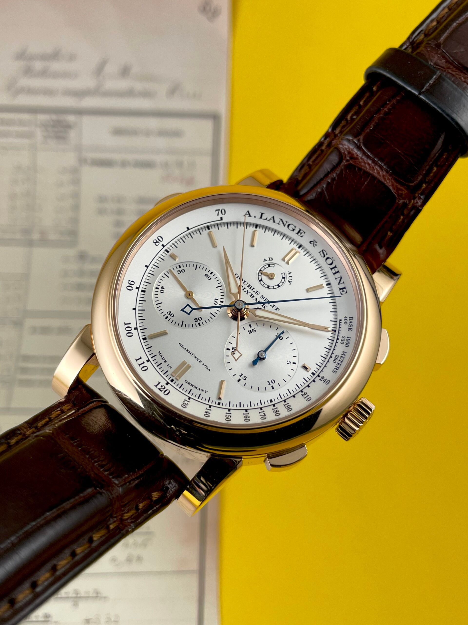 A. Lange & Söhne Ref. 404.032 Double Split-Seconds Flyback Chronograph