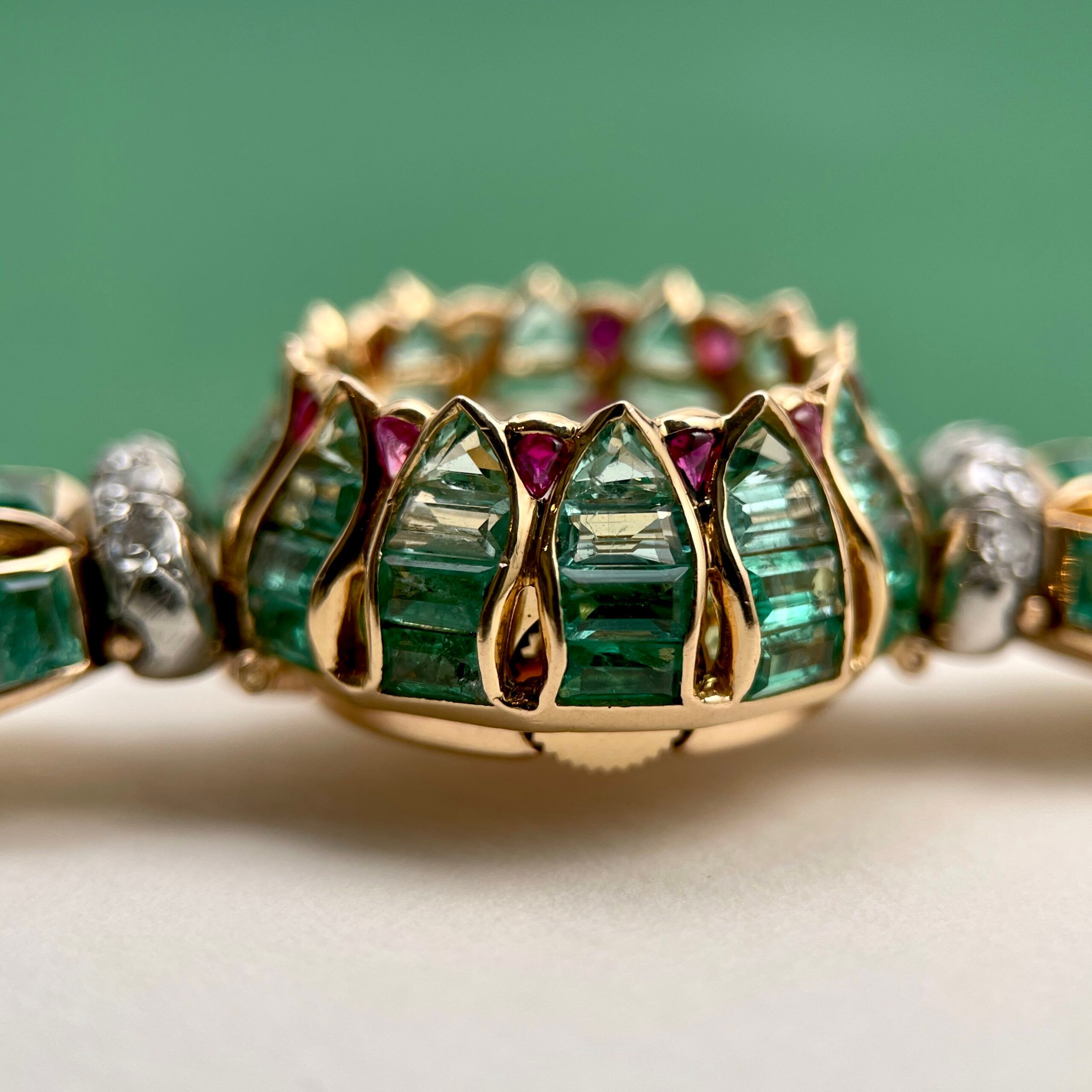 Pierre Sterlé Exceptional Gemstone Cocktail Watch, photo 13 of 16