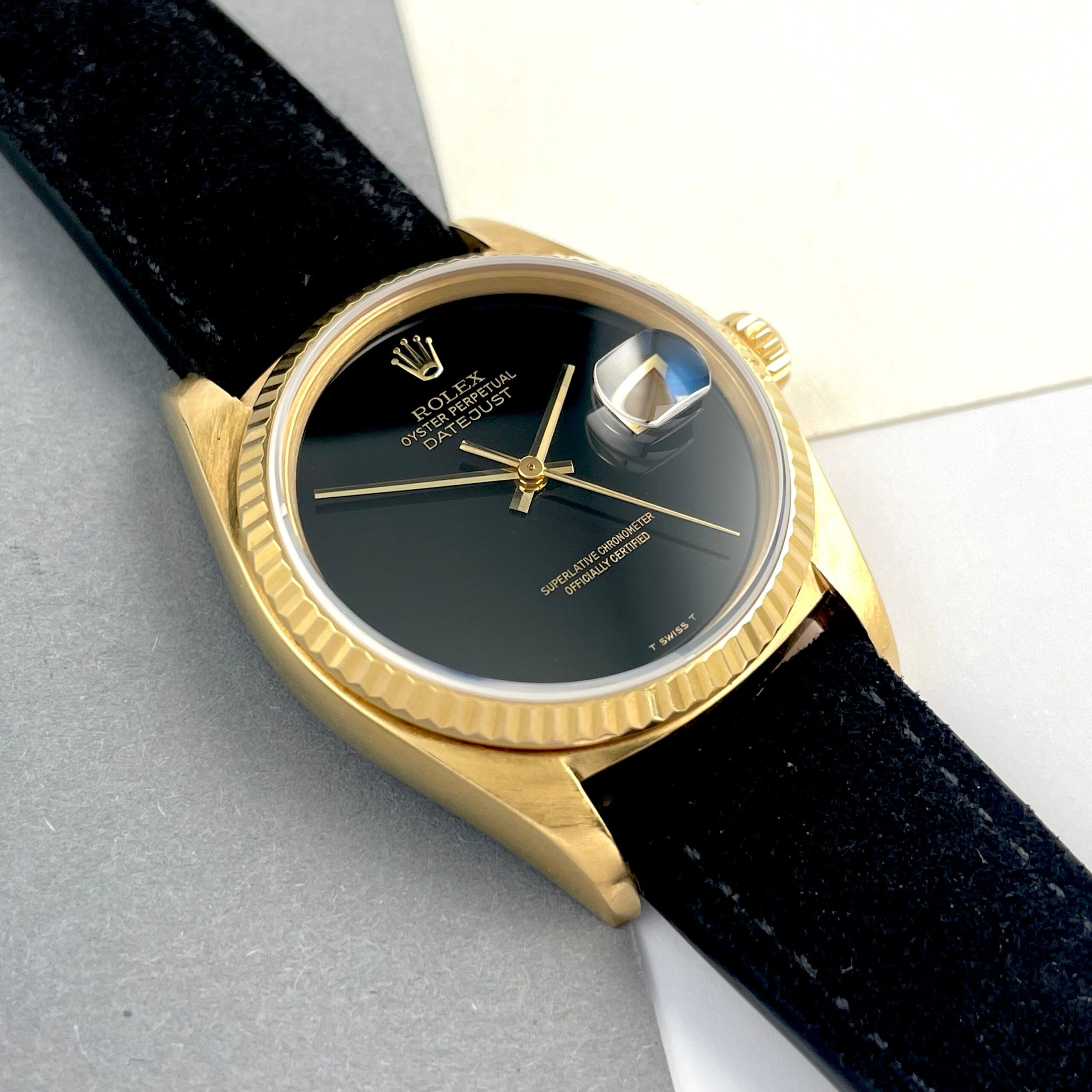 Rolex Datejust Onyx ’T swiss T’ Dial, photo 5 of 17