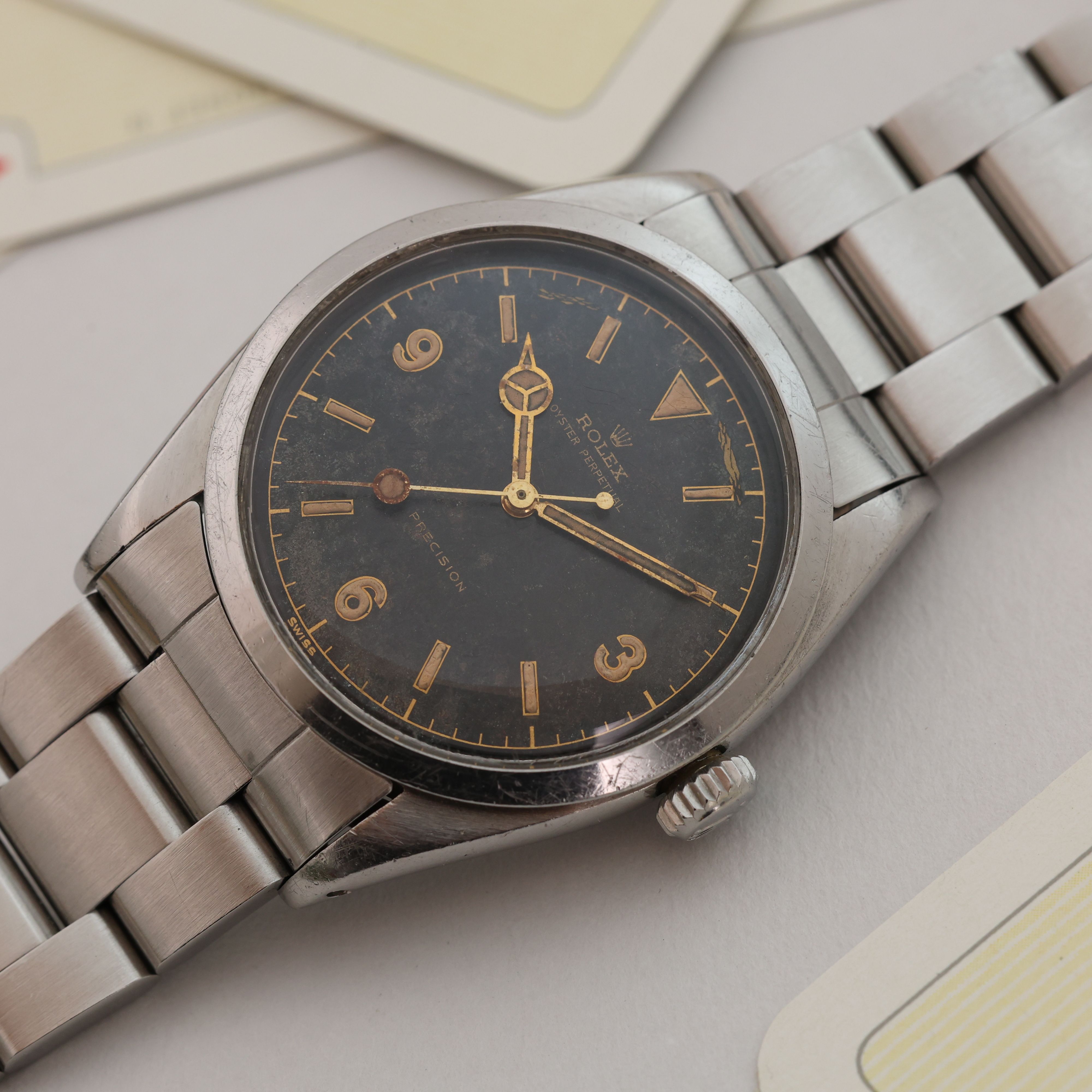 Rolex Explorer Ref. 6150 1953 | Mokum Watches