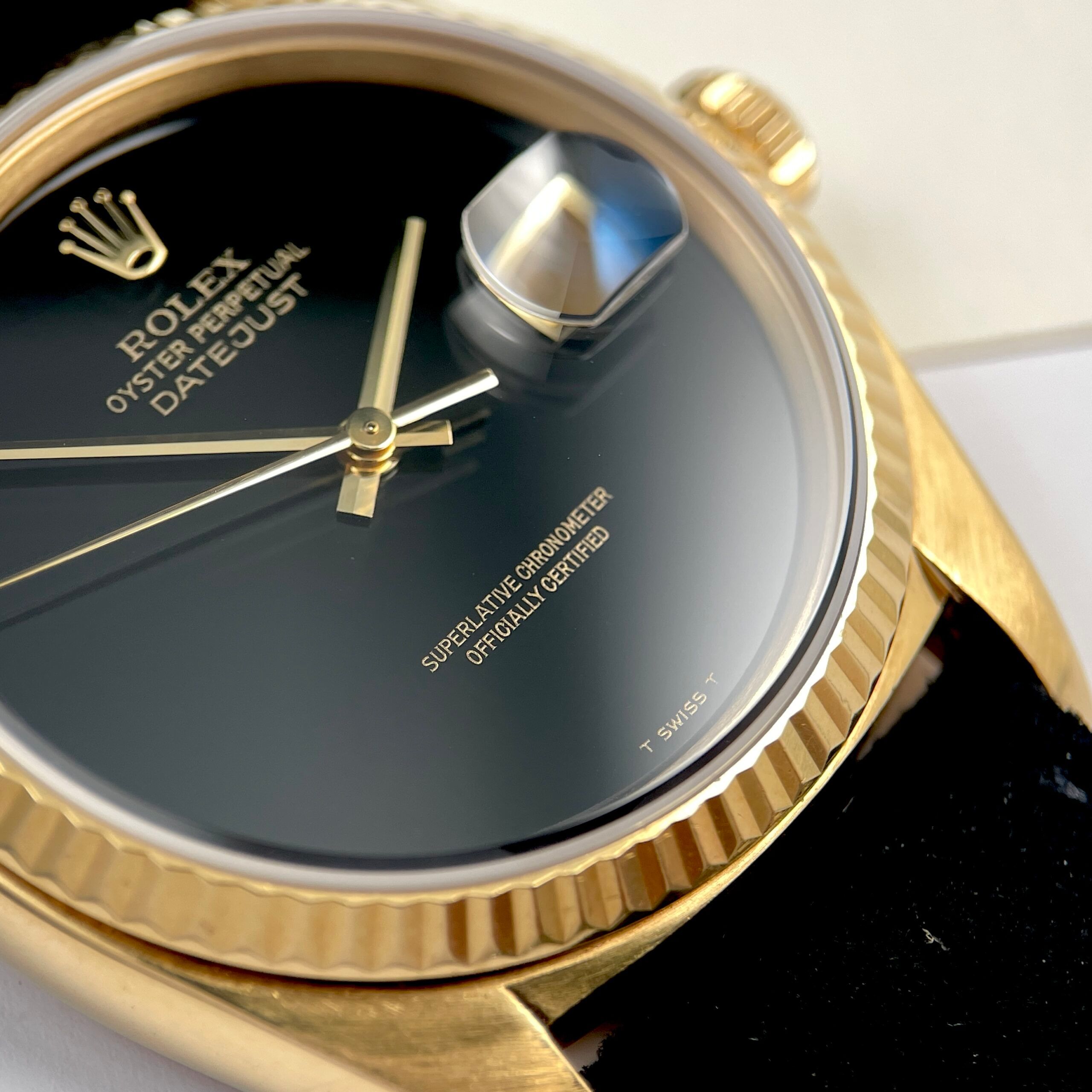 Rolex Datejust Onyx ’T swiss T’ Dial, photo 6 of 17