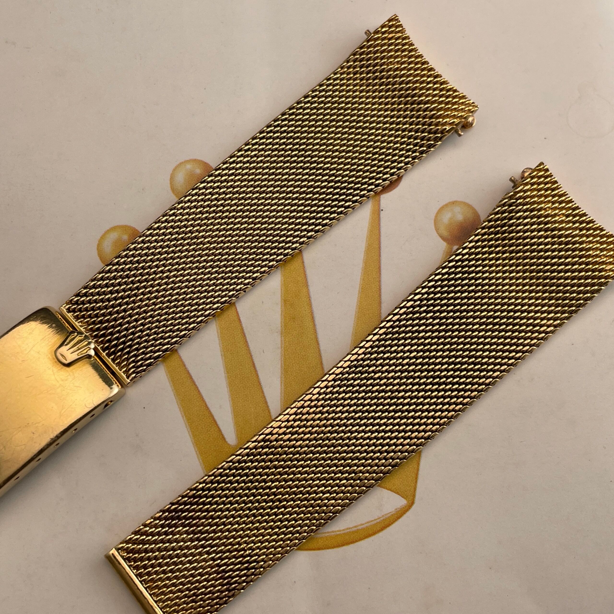 Rolex Day-Date 1803 Taupe Ghost with Mesh Bracelet, photo 17 of 17