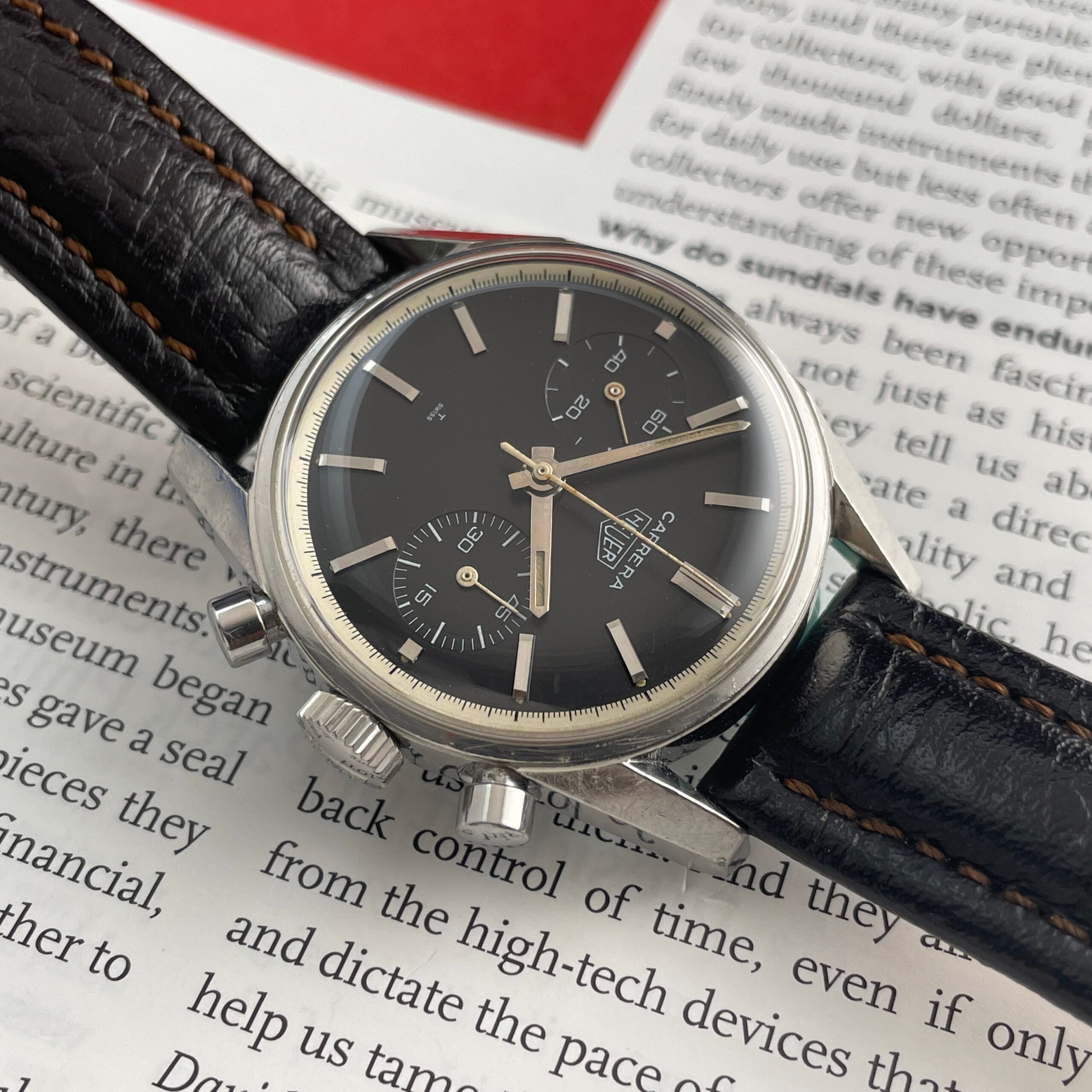 Heuer Carrera Steel 3647N Chronograph, photo 4 of 15