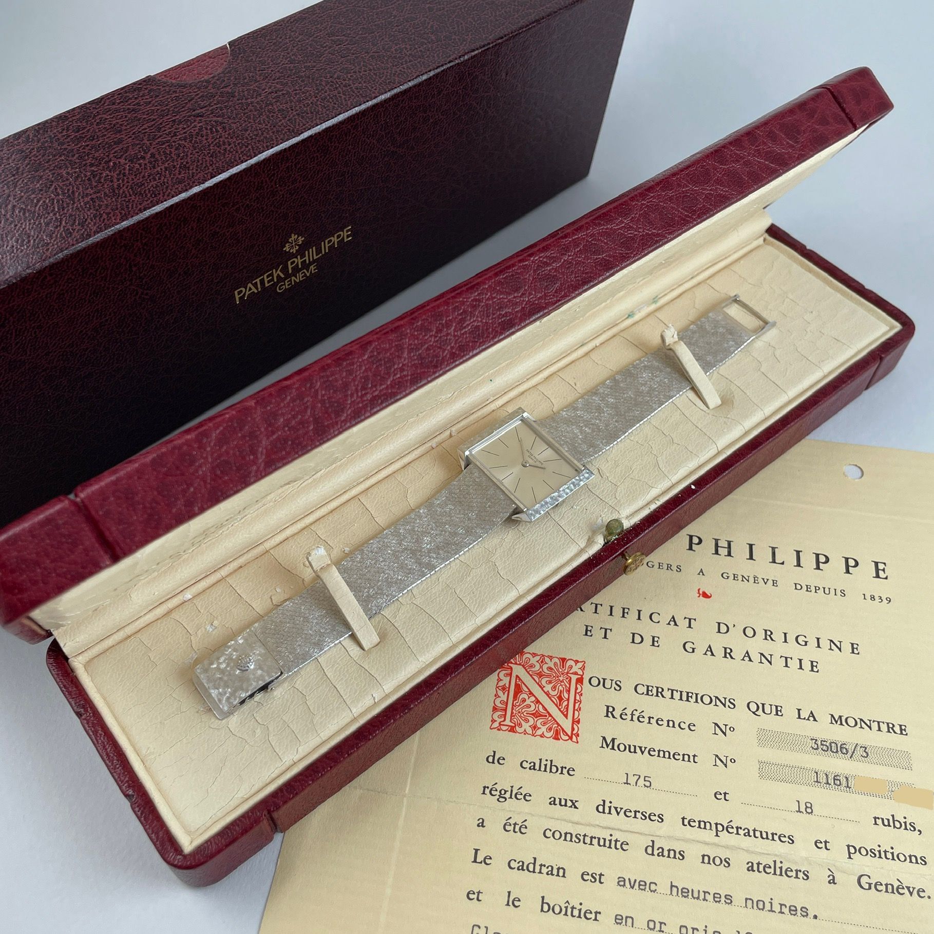 Patek Philippe 1968 White Gold Dress Watch, photo 5 of 16